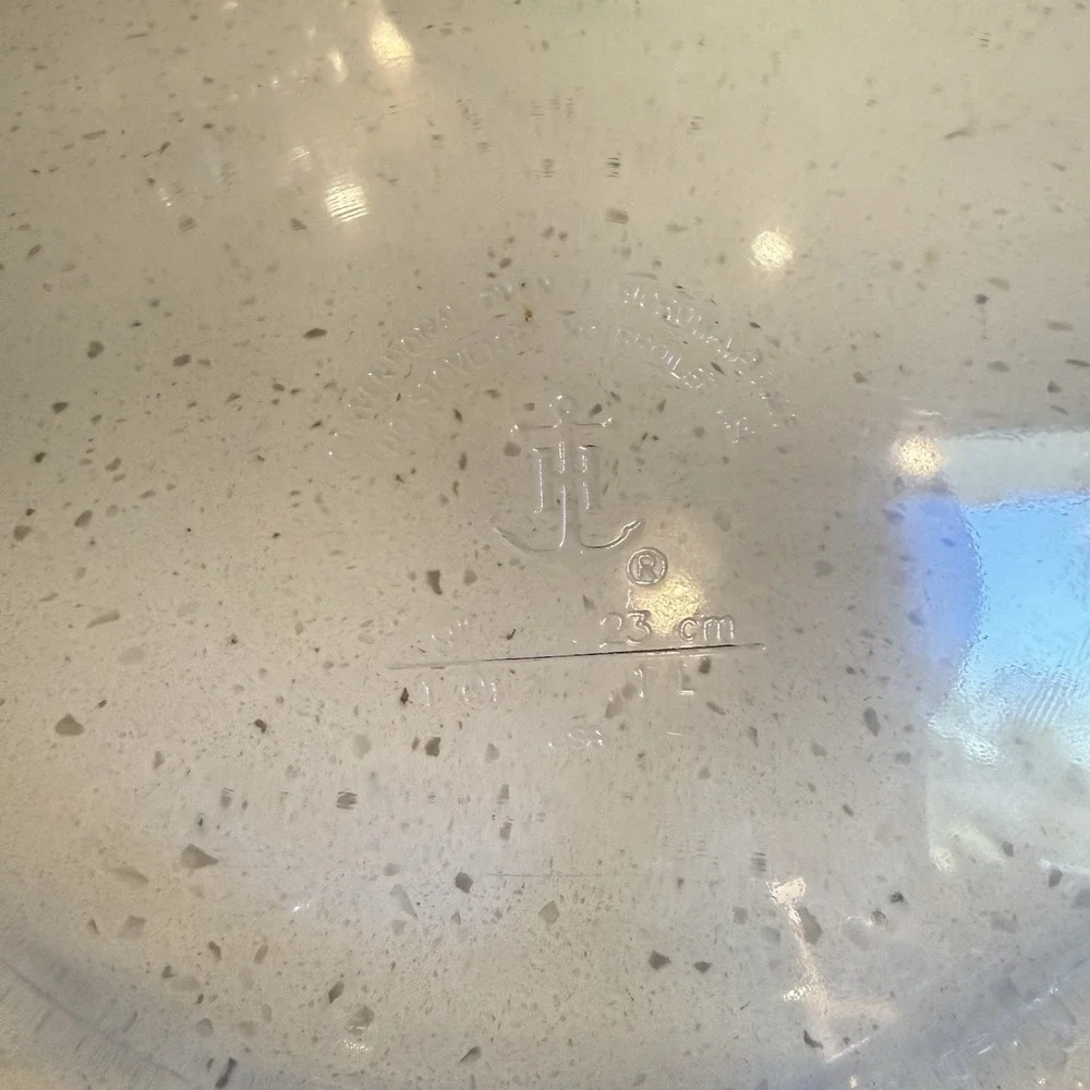 Vintage Anchor Hocking Sapphire Blue 9 Inch Glass Pie Plate Round Baker USA